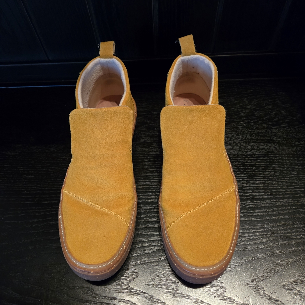 Toms Women's Chukka Boots - Mustard Yellow